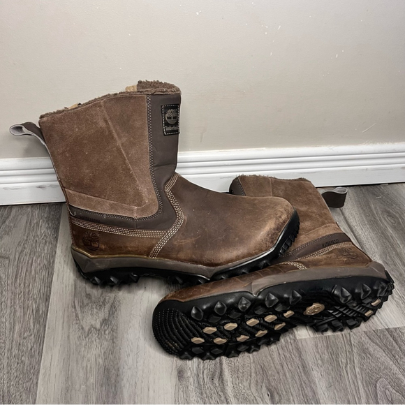 Mens Timberland Mid Slip-on Boot Size 9 - Picture 2 of 7